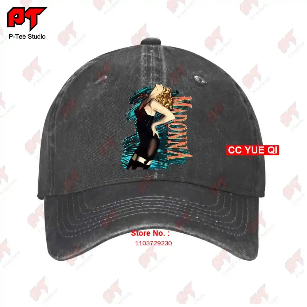 Vintage Madonna Blond Ambition World Tour Baseball Caps Truck Cap QWKY