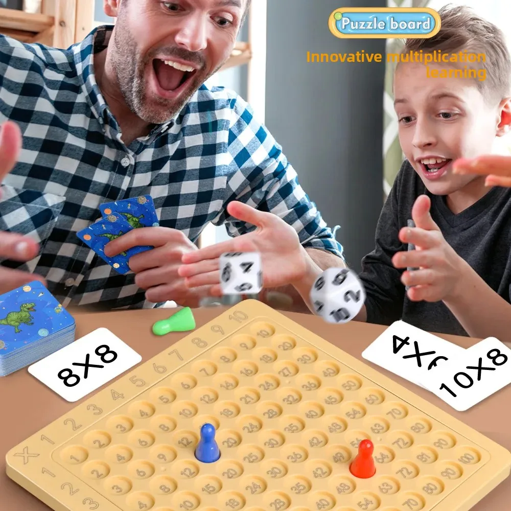 لعبة بطاقة طاولة الضرب للتعليم في مرحلة الطفولة المبكرة للأطفال، منتج ضرب لطلاب المدارس الابتدائية