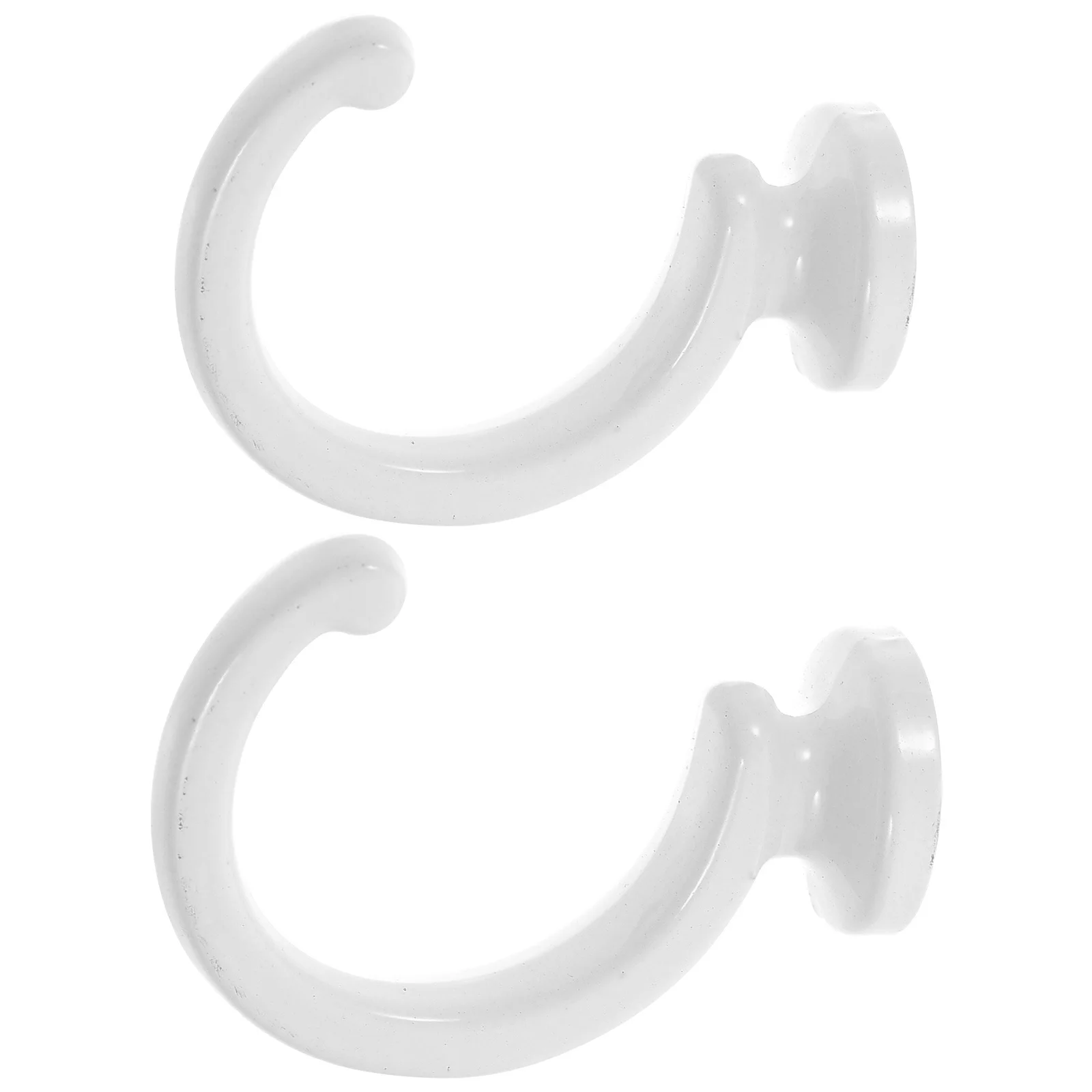 

1Set Zinc Alloy Wall Hook Durable Curtain Tieback Hooks Wall Mounted Holder Heavy Duty Curtain Drape Hanger Indoor Decoration
