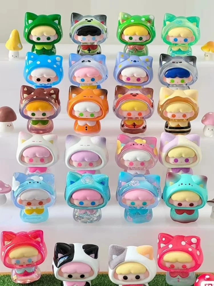 

Strawberry Musta Momoka Blind Box Forest Fairy Tale Town Series Collectible Trendy Surprise Box Figurine Gift For Adults Custom
