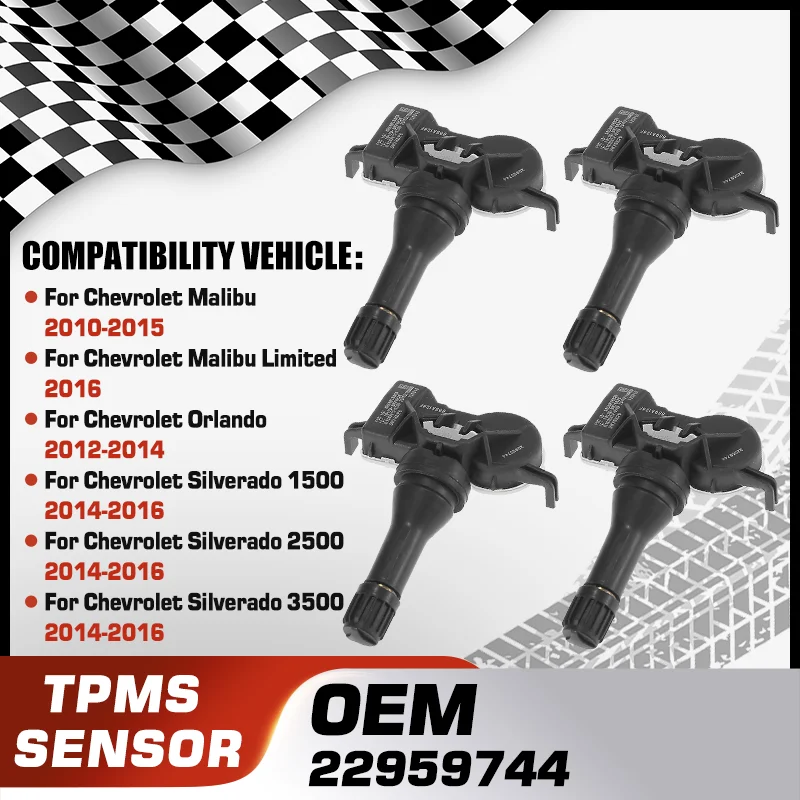 

22959744 Tire Pressure Sensor For Chevrolet Malibu Chevrolet Malibu Limited Chevrolet Orlando Chevrolet Silverado 1500 2500 3500