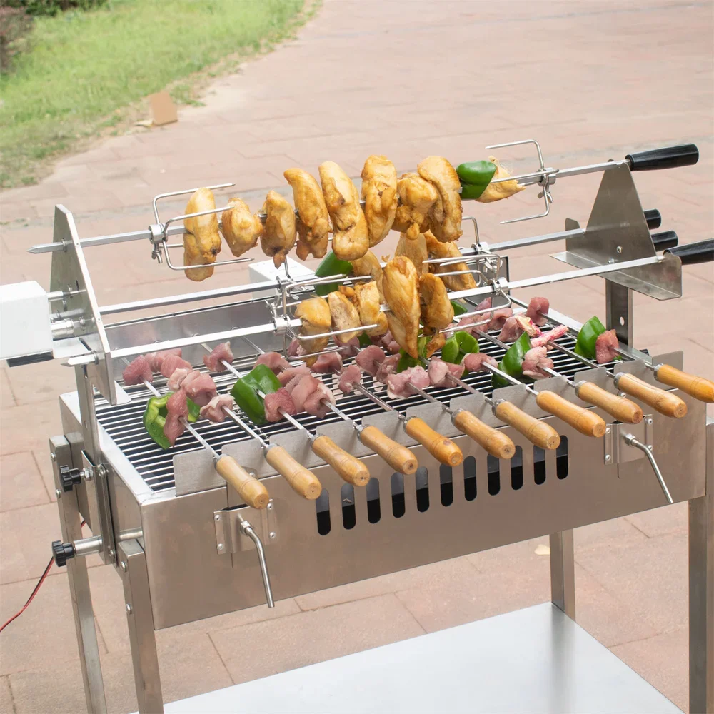 

For BBQ Outdoor Cypriot Grill Top Kebab With Kebab Automatic Charcoal Grilled Kebab