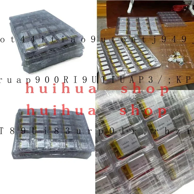 For 50Pcs Rechargeable 3.7V 800Mah 402284   Li-Polymer Li Lipo Battery Jst-Ph 2Pin 2.0 JM