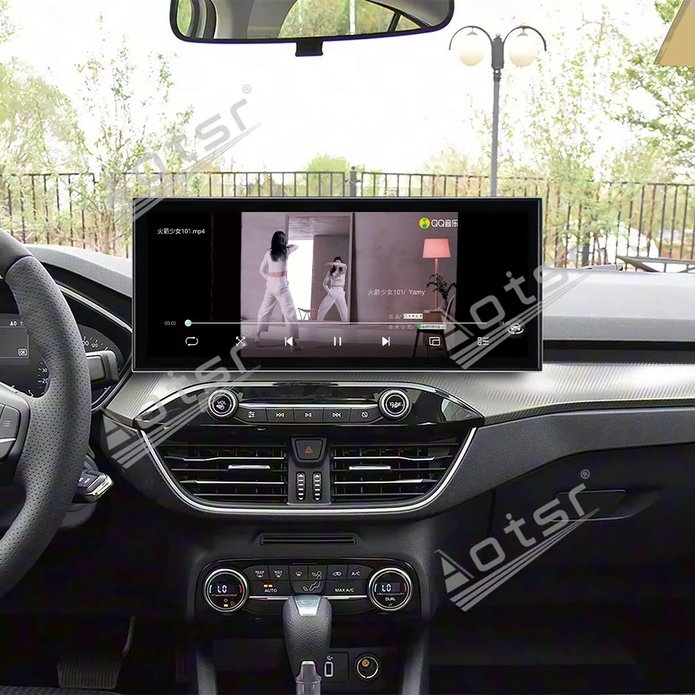 15.8 Inch InDash Touch Screen Car Radio GPS Navigation Stereo For Ford Focus 2019–2022 Multimedia CarPlay Android Auto Head Unit