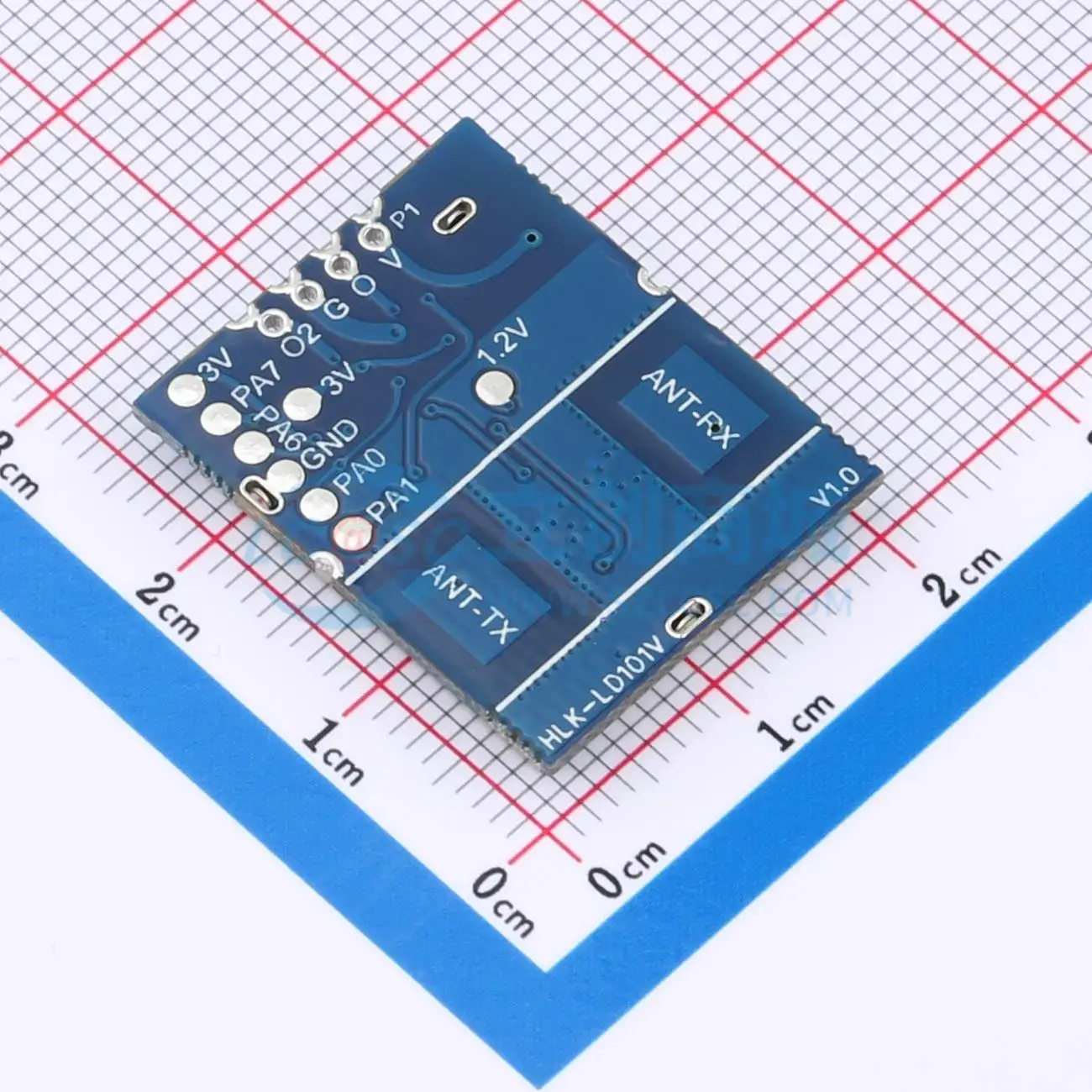 8pcs HLK-LD101V SMD-10P 25x20mm X 3.3V 15V 12mA Sensor Module