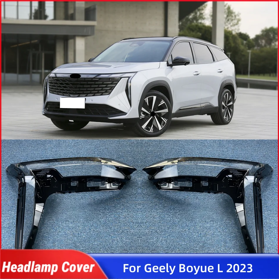 

For Geely Boyue L 2023 Automotive Parts and Accessories Lampshades Lamp Shell Headlight Lights Glass