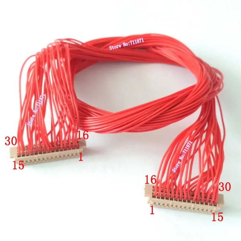 30Pin DF13 to DF13 Lcd Screen Cable Line 30 Pin DF13-30DS Wire Cord 30P DF13-30DS-1.25C to DF13-30DS-1.25C Screen Line Cable 30P