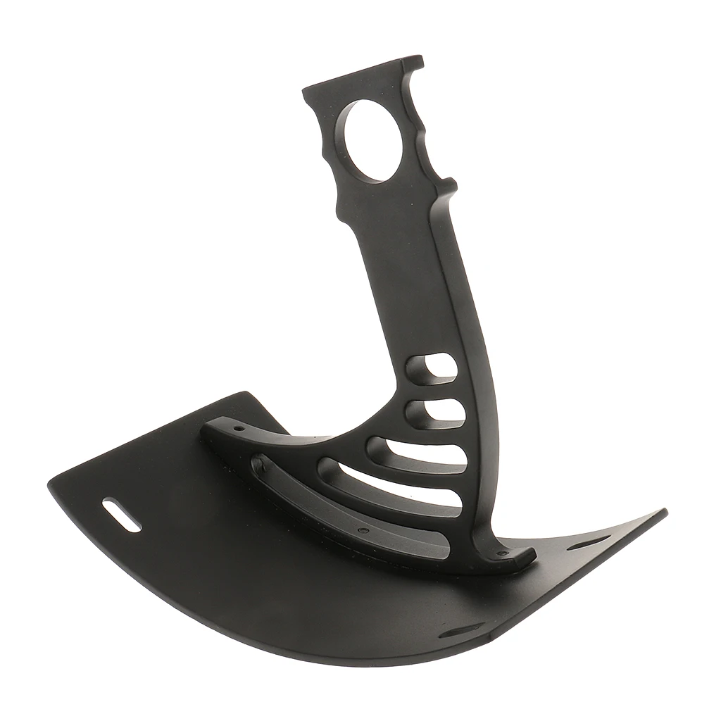 Vertical Curved License Plate Holder Carbon Steel Motorcycle Bracket Frame for Suzuki M109R Custom Accessory view 4