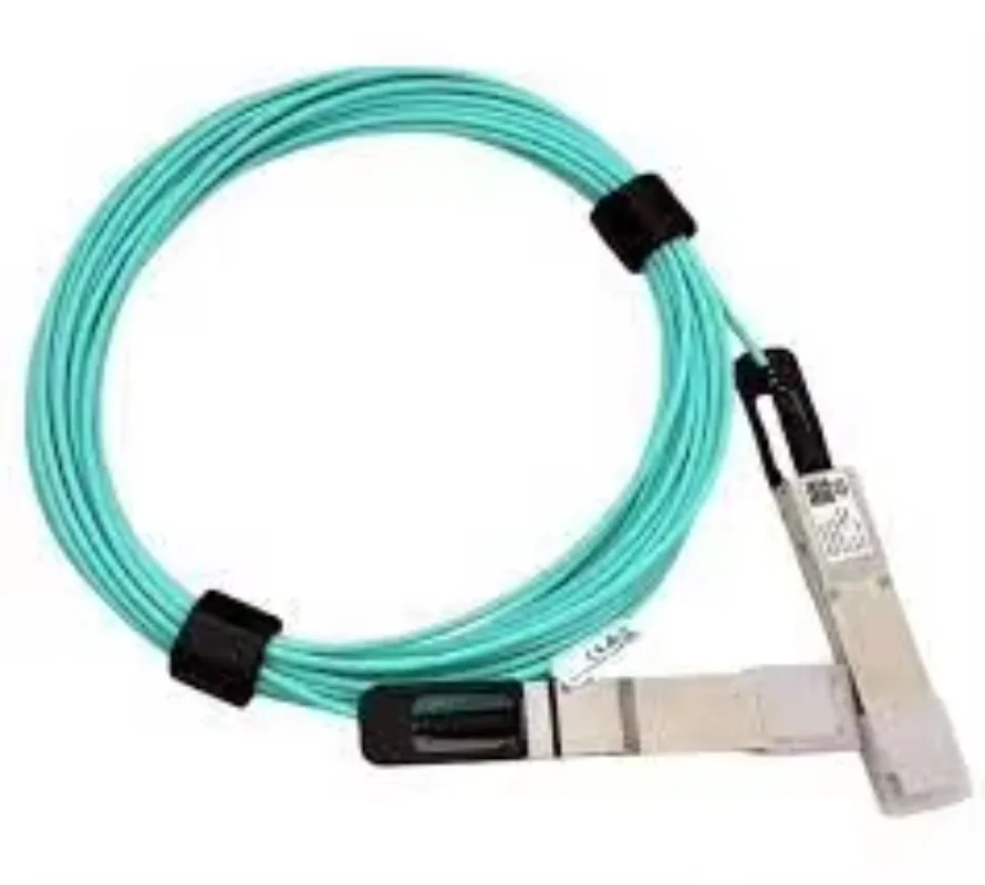 200G QSFP56 Active Optical Cable 15m to 100m HDR OM3 MMF OFNP Sheathed for Data Center Interconnect