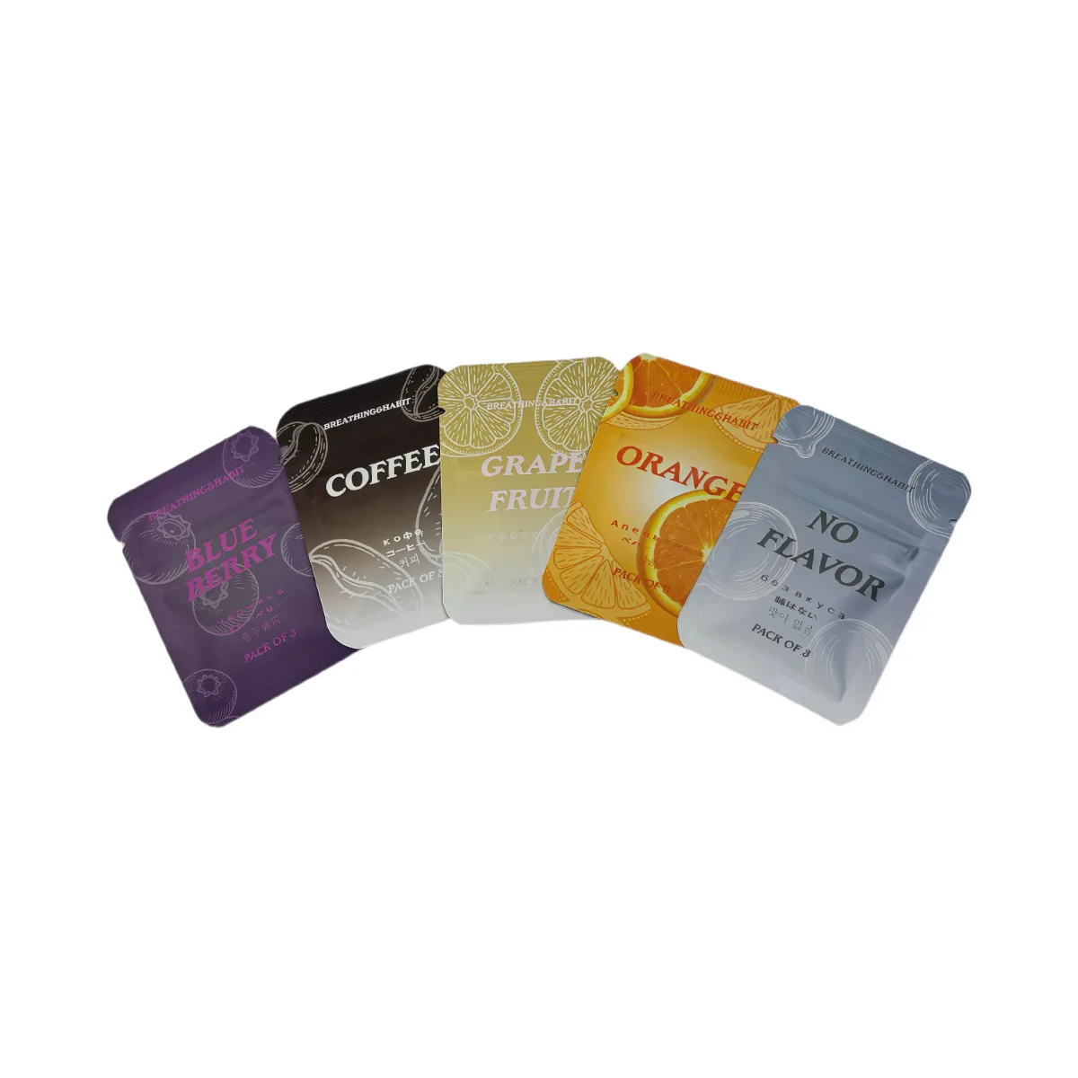 

3pcs/bag Quit Smoking Inhaler Energy Bar Smokeless Essential Oil Flavors Aromatherapy Artifact Device Replace Stick
