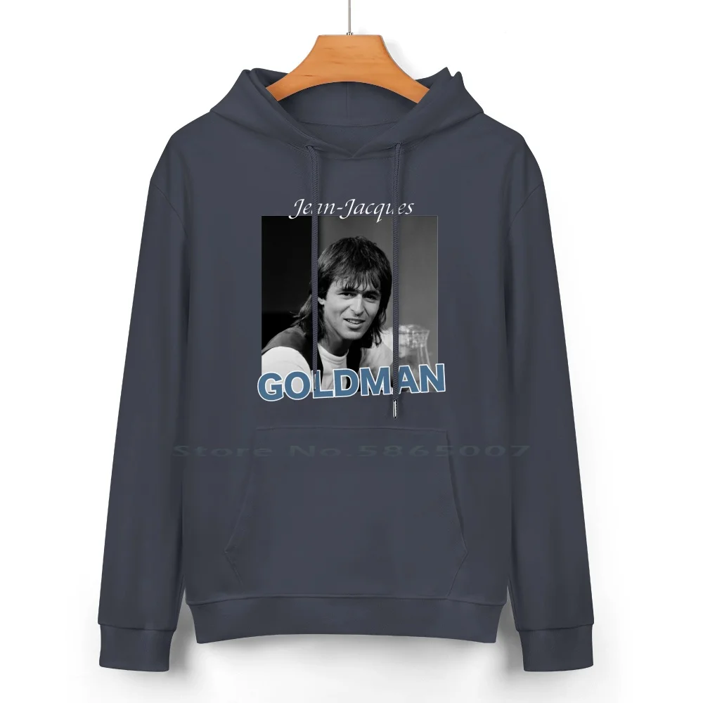 Jean-Jacques Goldman Pure Cotton Hoodie Sweater 24 Colors Jean Jacques Goldman Singer France French Song When The Music Is Good