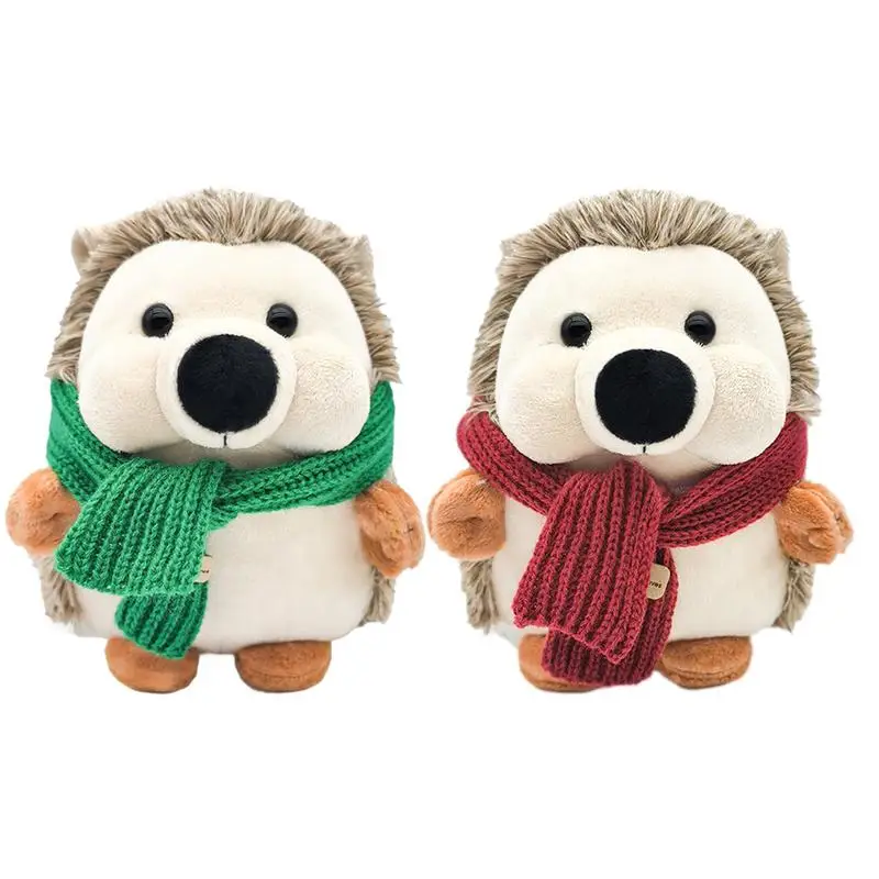 Hedgehog Soft Plush Animal Doll para crianças, Almofada de pelúcia, Brinquedo Animal dos desenhos animados, Suave Acompanhar, 7"