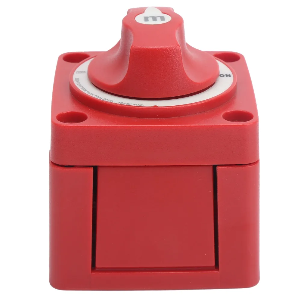 

Прочный изолирующий выключатель аккумулятора 48 В, 300 А, водонепроницаемый выключатель питания, выключатель питания, грузовик