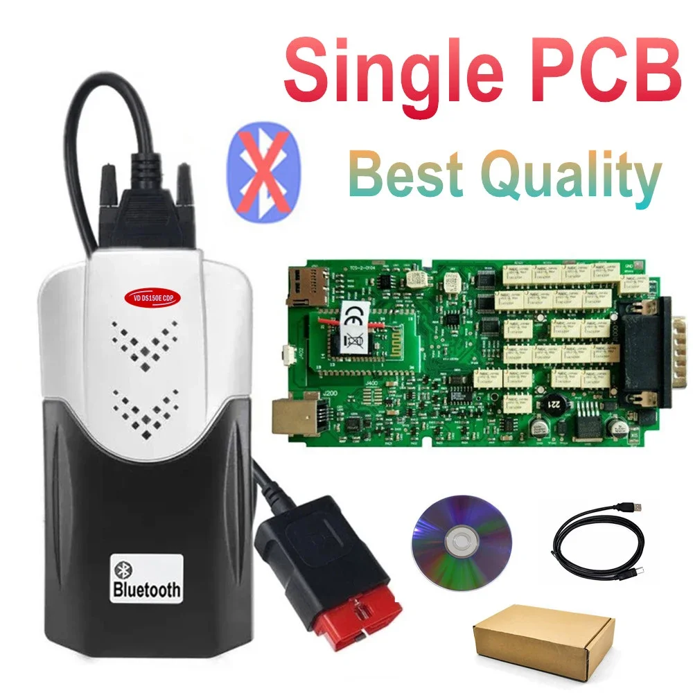 Beste Single Board Bluetooth 100% Nieuwe Relais 2021.11 met Keygen Tnesf Delphis Orpdc Auto Vrachtwagen obd obd2 Scanner Diagnostische Hulpmiddelen