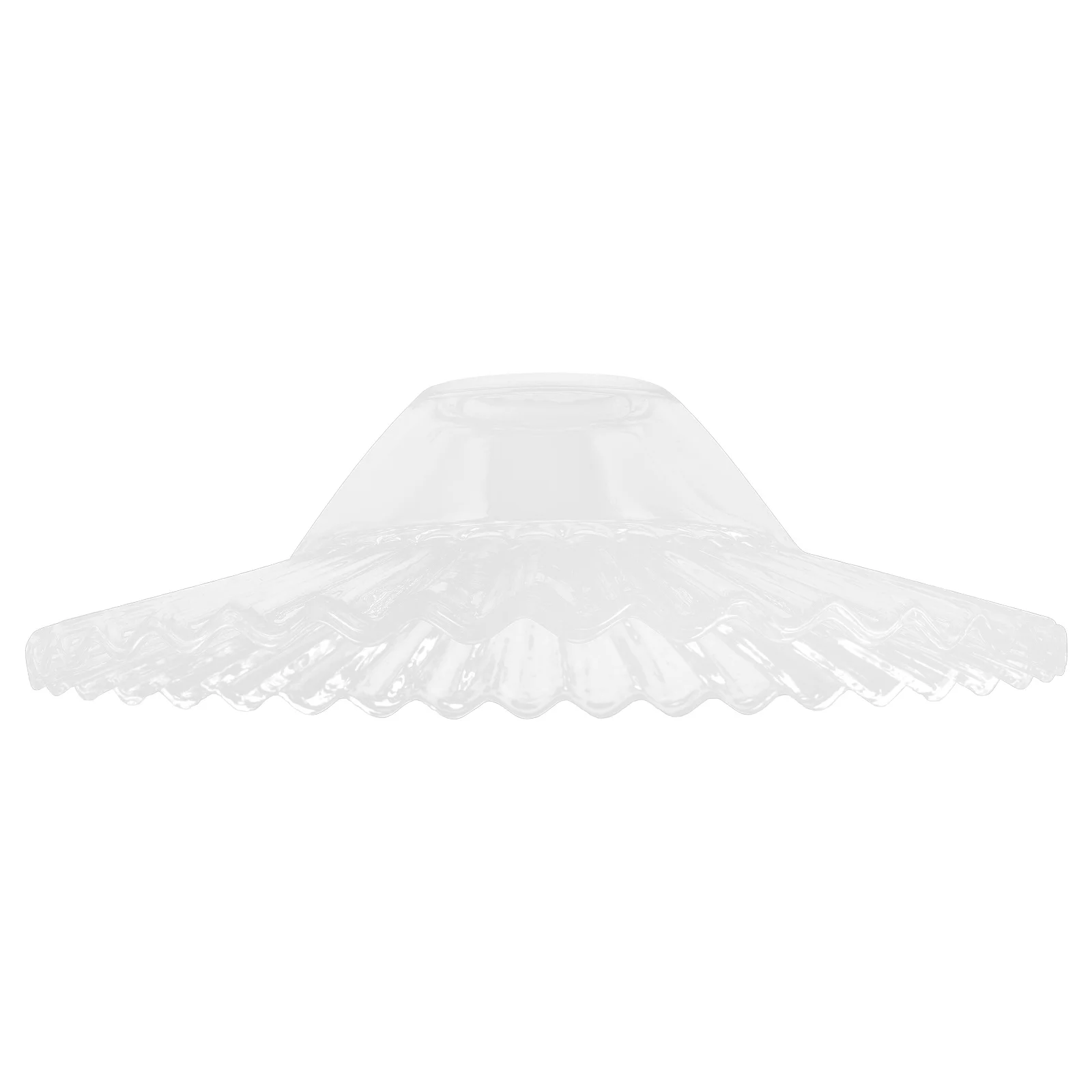 

Glass Lamp Shade Umbrella Shape Smooth Premium Glass Lampshade Replacement for Ceiling Light Pendant Lamp Fixture
