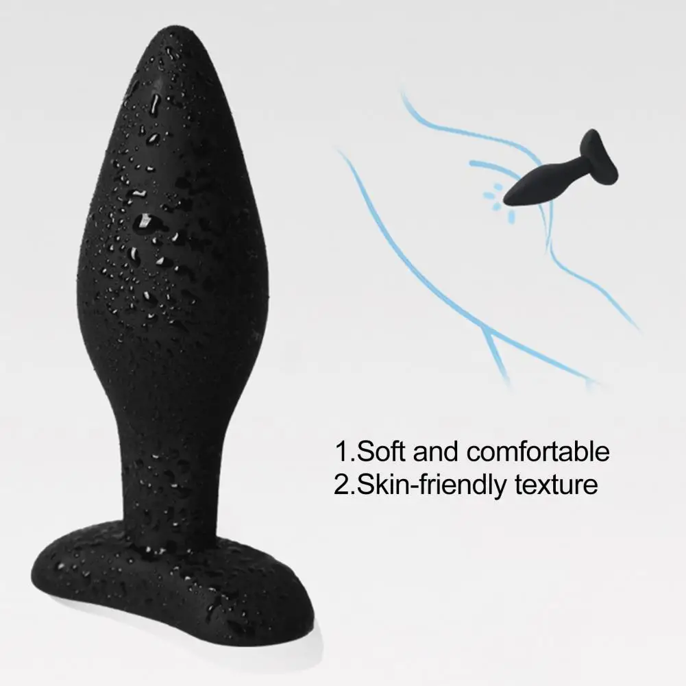 Butt Plug Fun Sexual Anal Plug Prostate Toy  Anal Plug Silicone Butt Plug Sex Toy  for Couples