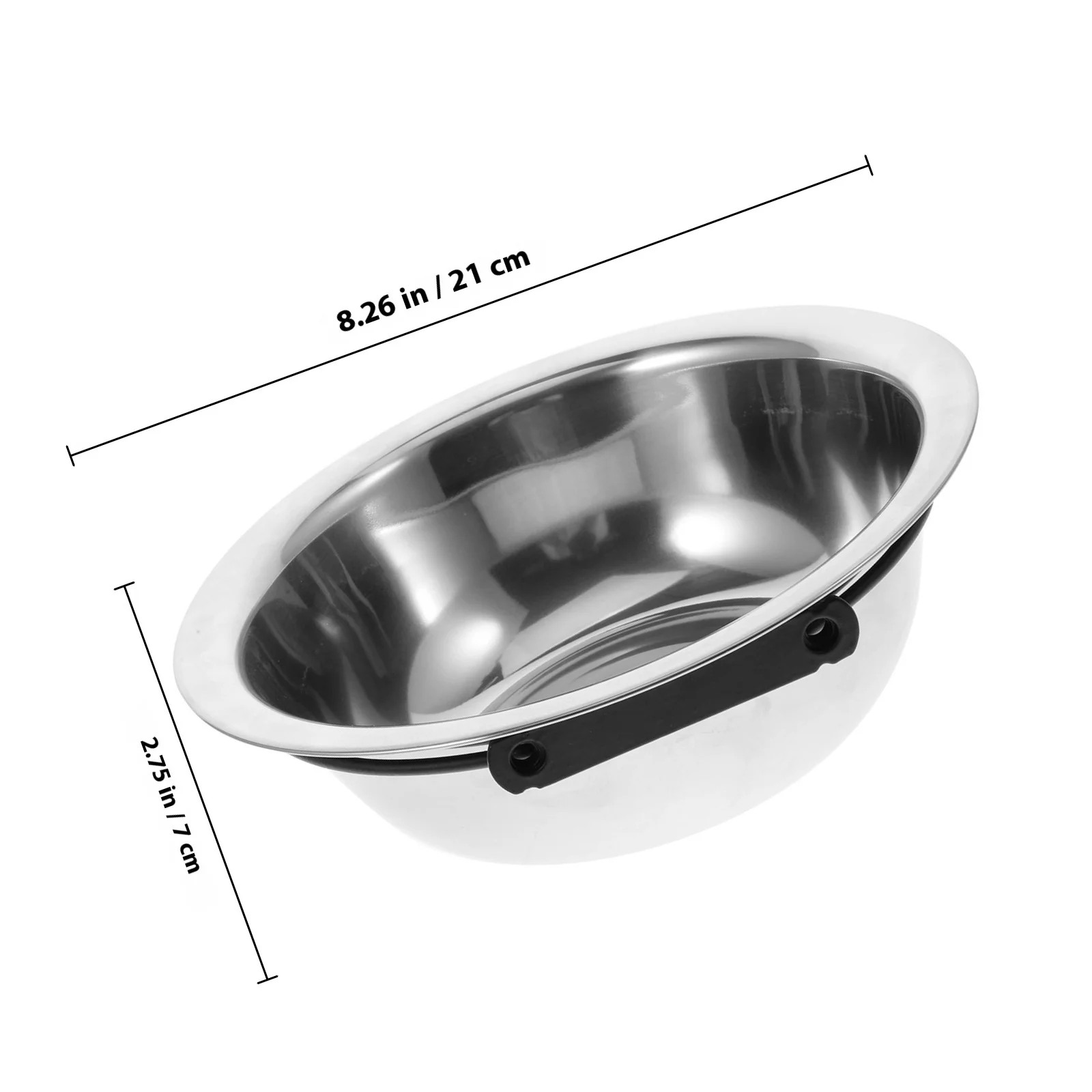 1 قطعة وعاء الكلب الفولاذ المقاوم للصدأ 1200 مللي وعاء الماء الغذاء للكلاب القطط معلقة بيت كوب غسالة صحون آمنة مقاومة للصدأ