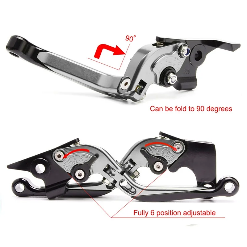 For 250NK 250SR 250CLX 250 NK SR Clutch Lever Brake Lever Set Foldable Adjustable Handle Levers Motorcycle Accessories Parts