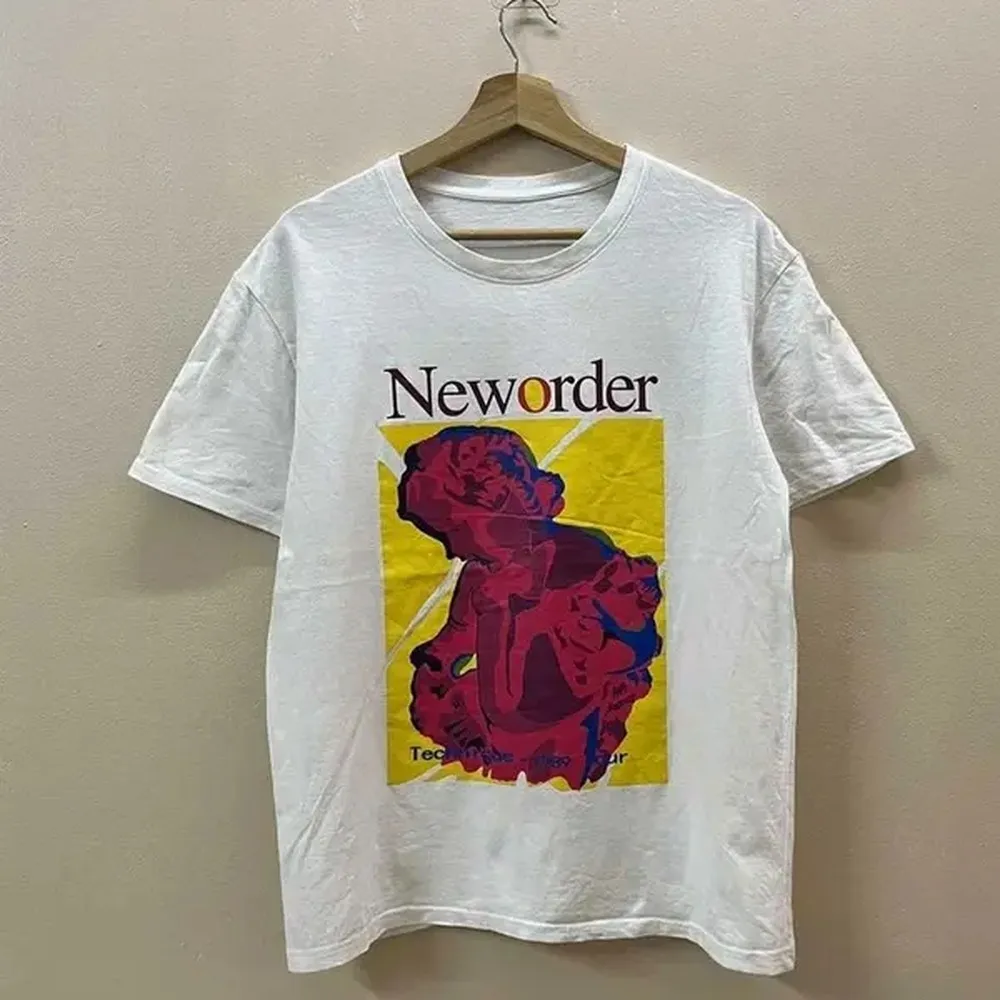 80s Concert Vintage Art Graphic Tee Retro Synth‑wave Band Everyday‑wear Unisex Top