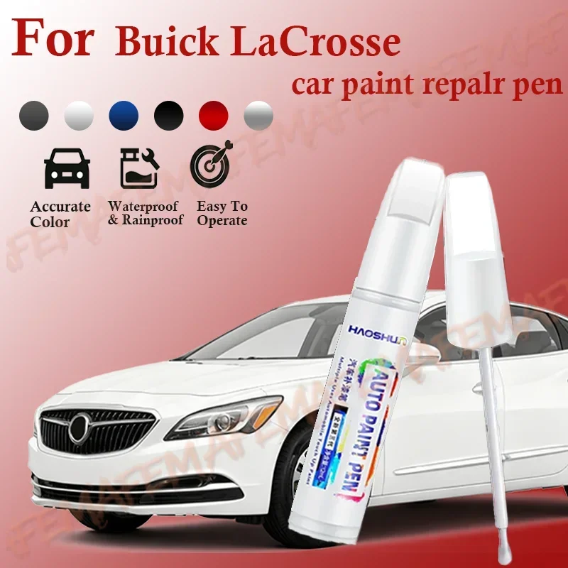 For Buick LaCrosse  2015-2025 Paint Repair Pen Touch Up Scratch Remover DIY Auto Accessories Black White Blue rpintura coche