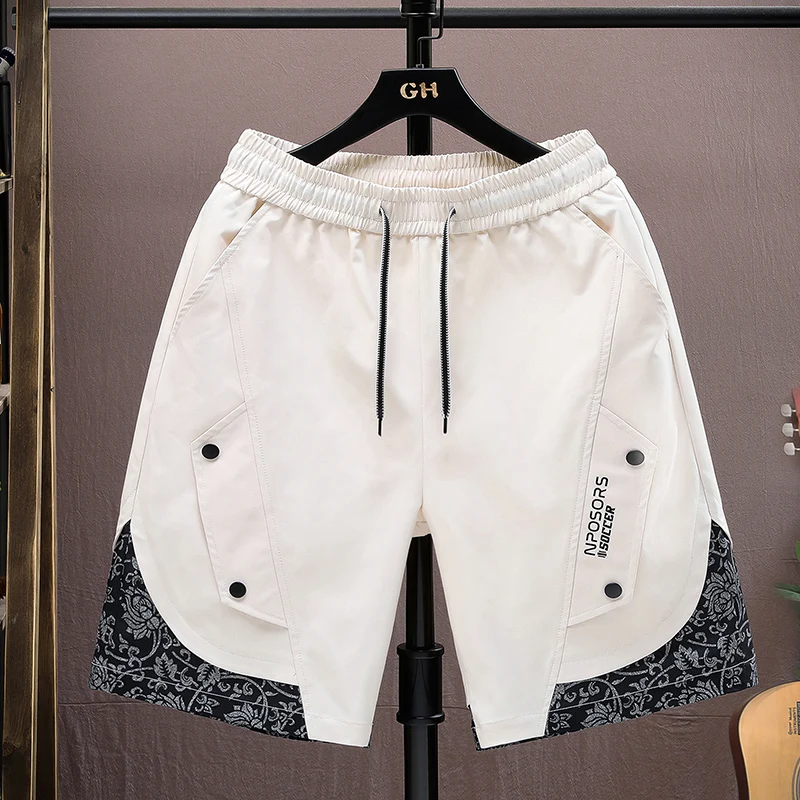 

Мужские шорты, повседневные свободные спортивные брюки, мужские комбинезоны, новинка 2025, летние модные пляжные брюки, шорты высокого качества