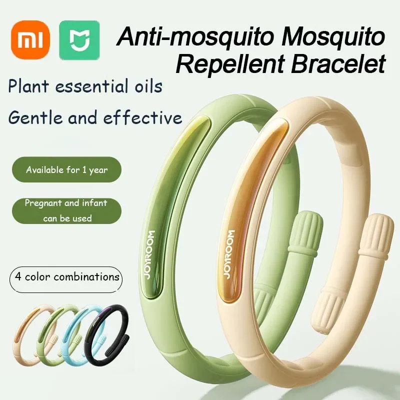 Xiaomi MIJIA-pulsera repelente de mosquitos para niños, artefacto repelente de mosquitos portátil para exteriores