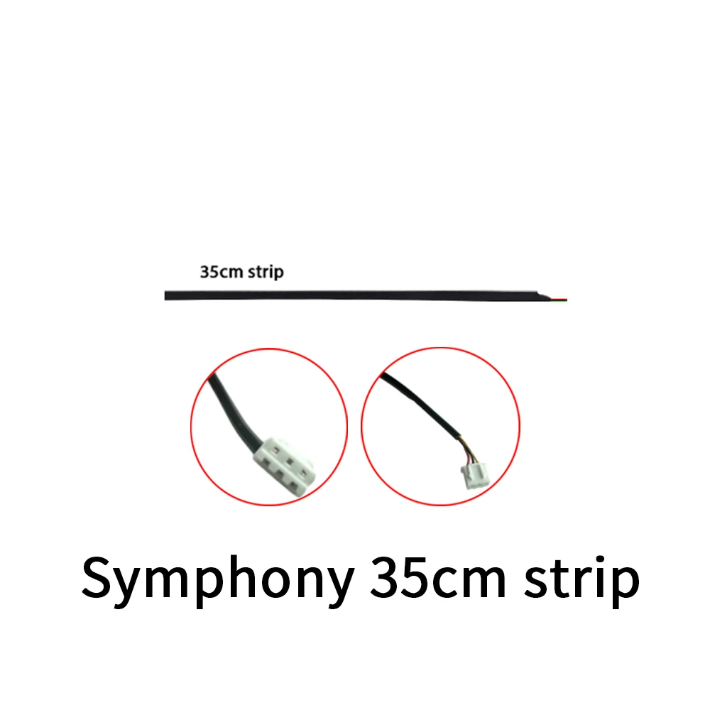 RGBIC „LED-Lampe“ Zubehör Symphony LED-Streifen 3 Drähte (RGB-Fußlicht/Türbeleuchtung/Aufbewahrungslichter 4 Drähte)