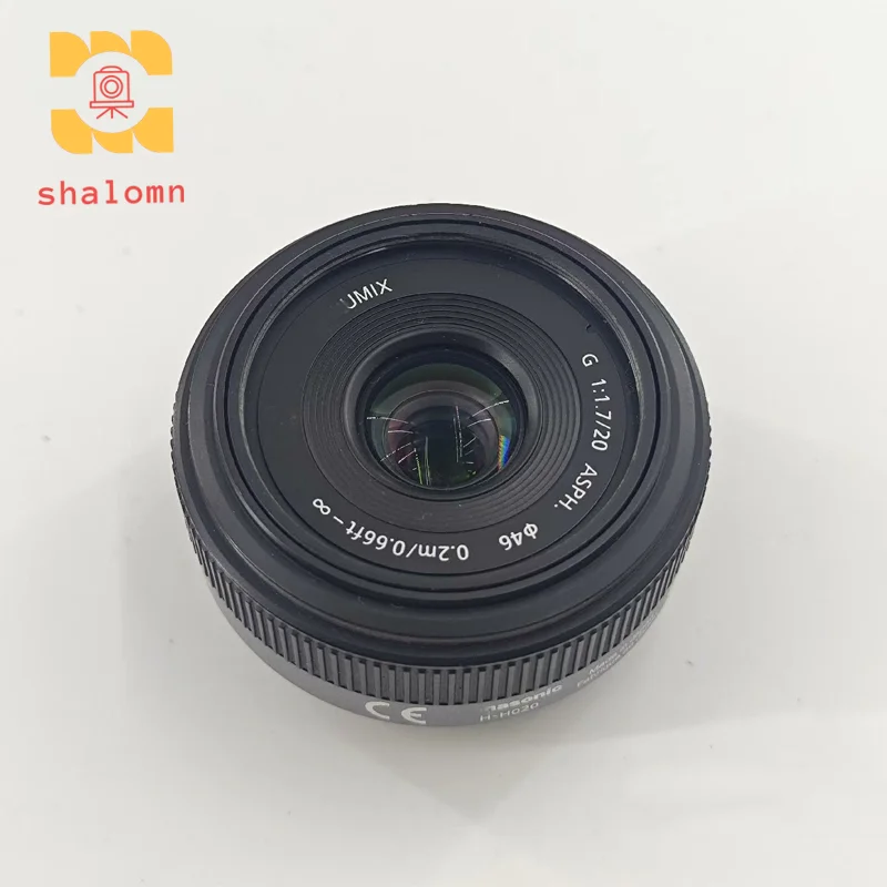 عدسة Lumix G 20 F1.7 ASPH أصلية جديدة 98% لباناسونيك أوليمبوس جميع عدسات M43 بدون مرآة