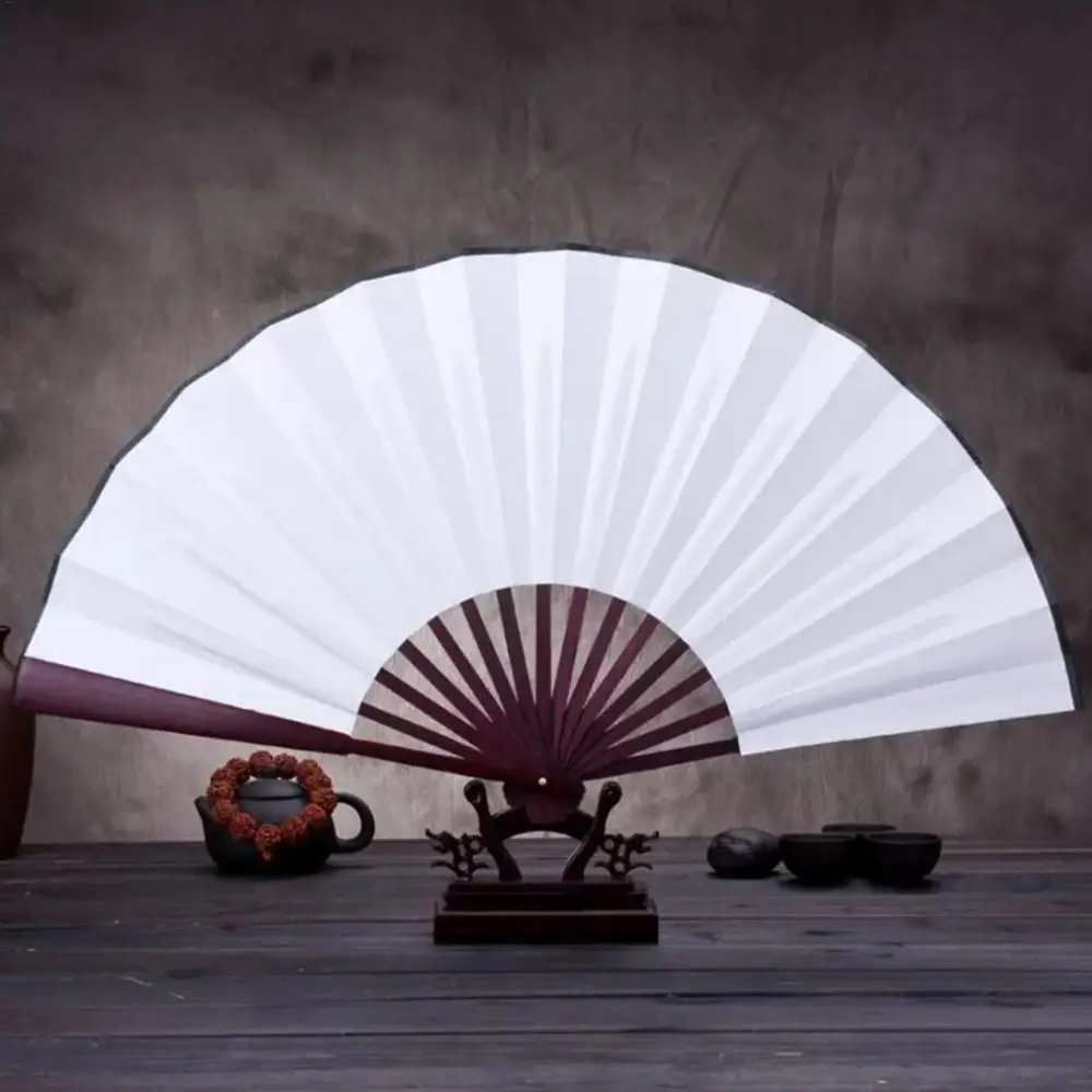 

28 см китайский веер тай-чи пластиковая кость DIY Йога кунг-фу веер разноцветный подарок в стиле шинуазри каллиграфия живопись кастрюля