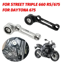 For Triumph Street Triple 660 RS 675 Daytona 675 R 675R Accessories Shifting Gear Shift Stabilizer Support Shifter Holder