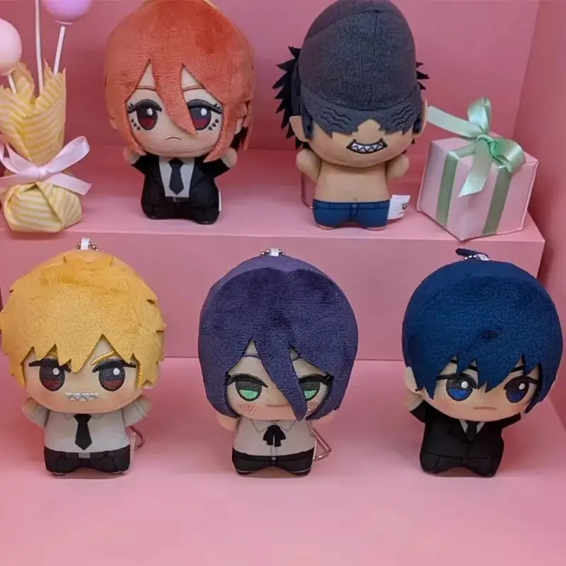 

New Hot 10cm Anime Reze Plush Beam Angel Denji Stuffed Toys Fans Collect Hayakawa Aki Plusie Toy Xmas Birthday Gifts Toys