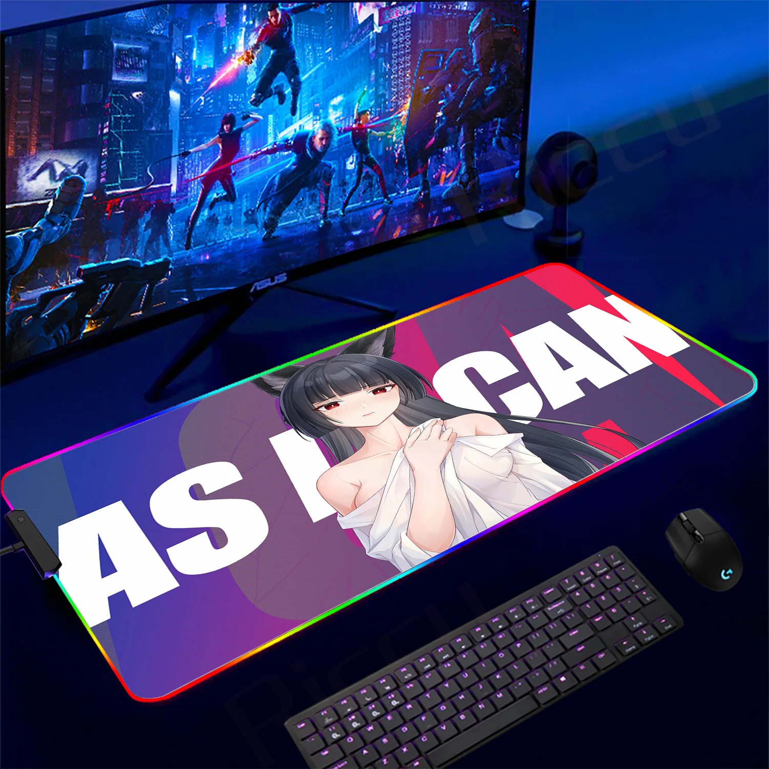 

Zenless Zone Zero Miyabi Mouse Pad Anime Girl Extended Deskmat Xxl E-Sports Mousepad Kawaii Gamer Pads Cartoon Rubber Mice Mat