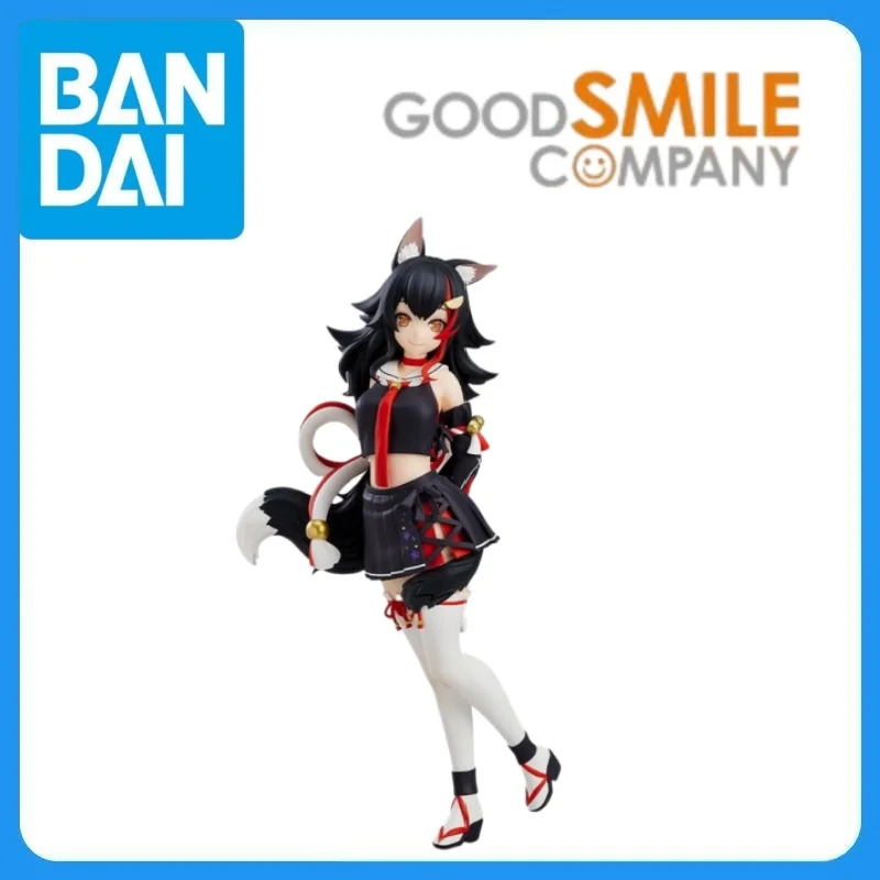 In Stock Genuine Good Smile Company Hololive Ookami Mio Pop Up Parade Kawaii Anime Figure Garage Kit Anime Cartoon Model Toys