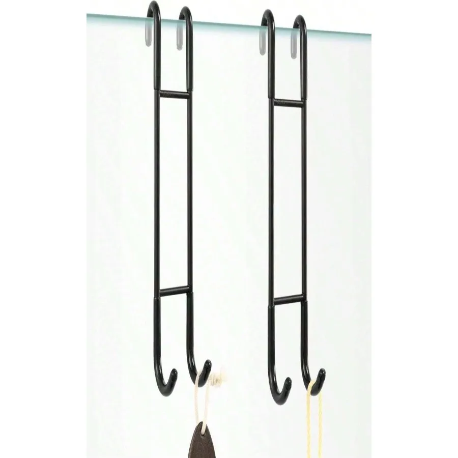 

NINETREX Shower Door Hooks, Towel Hooks For Bathrooms Frameless Glass Door, Heavy Duty SUS 304 Stainless Steel Hook For Towels,