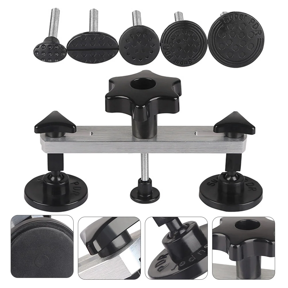 

1Set Dent Repair Set Auto Body Paintless Dent Puller Bridge Lifter Tool DIY Hail and Door Damage Repair Tool Kit