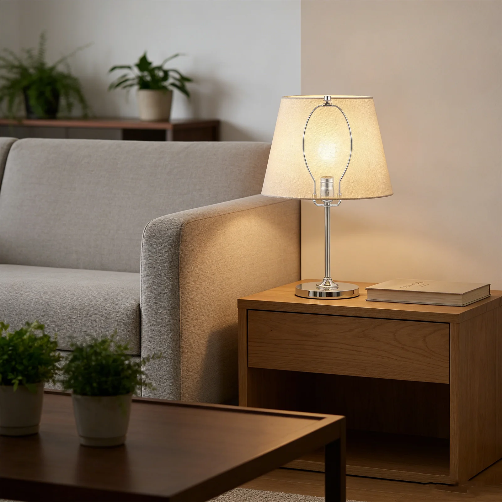 

Сменный держатель для абажура, прочная металлическая рамка для абажура, легко устанавливаемые детали для настольной лампы с торцевыми заглушками для надежной фиксации