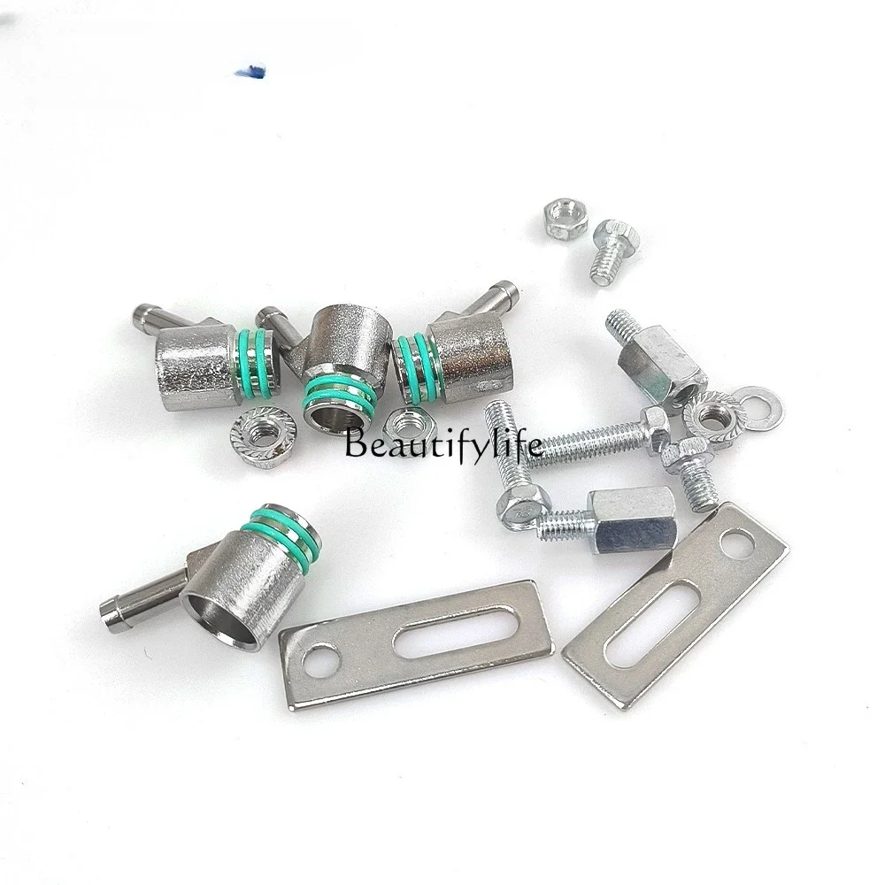 

yj22 Accessories, four-piece set of oil-changed cylinder block without punching, natural gas vehicle jet surface punching