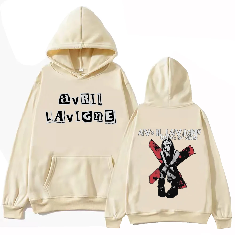 Avril Lavigne Greatest Hits Tour 2024 Sudadera con capucha Harajuku Hip Hop Jersey Tops Sudadera Fans Regalo