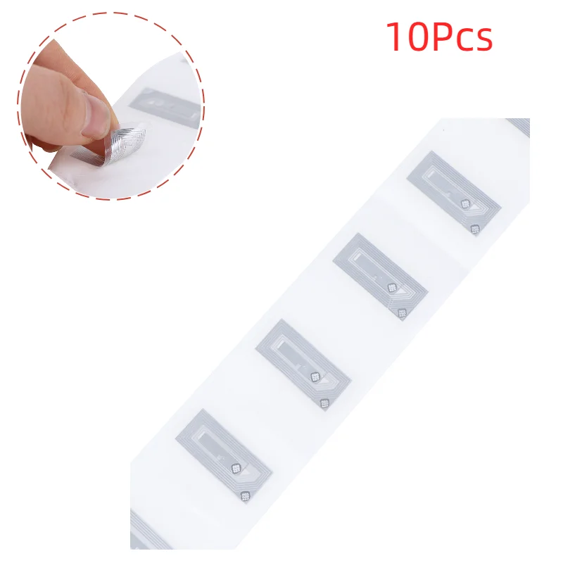 

10Pcs/set NTAG213 NFC Sticker ISO 14443A 13.56MHZ RFID Programmer Chip Universal SMALL SIZE Label Tag