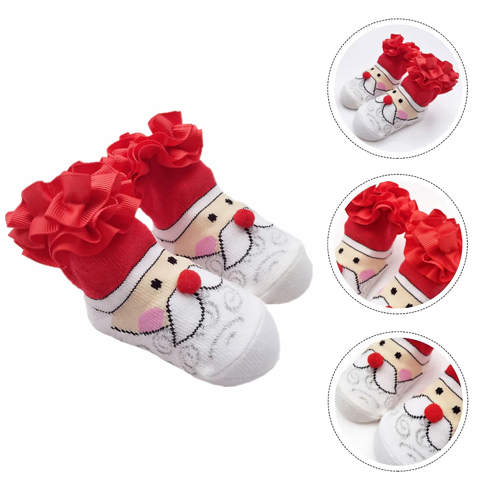 Christmas Baby Socks Warm European and American Stocking for Cotton Thickened Child