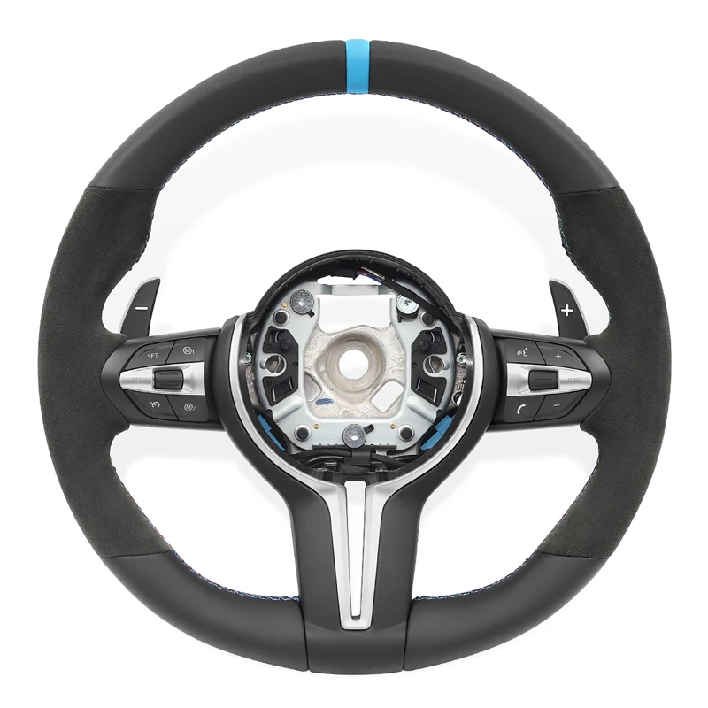 

Кожаный руль из алькантары для BMW M M3 M6 F01 F06 F10 F11 F20 F21 F22 F30 F31 F32 F34 F36 F80 F82 F87 F90 Автомобильные аксессуары