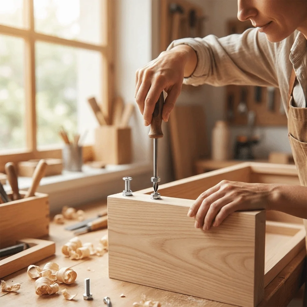 

304 Stainless Steel Phillips Beveled Flange Bolt M6 M8 Specifications Standard Phillips Cross Slots Nut Assortment Set