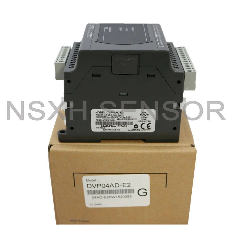 

DVP04AD-E2 DVP04DA-E2 DVP02DA-E2 DVP06XA-E2 Original New PLC Module Analog