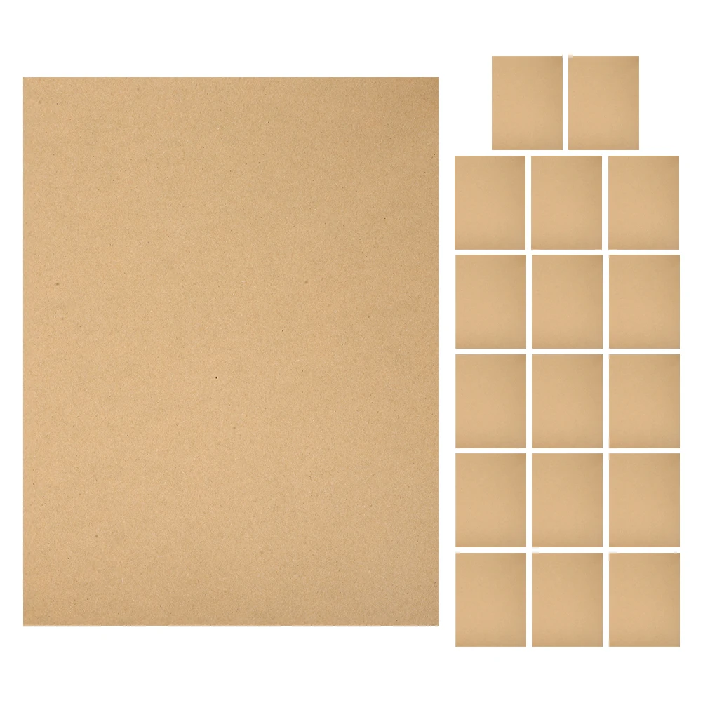 

18 Pcs Braille Cardboard Blank Blind Writing Paper Tools for People Aid Supplies Stationery Handwriting