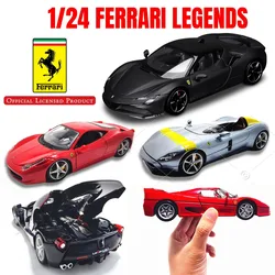 Bburago 1:24 Ferrari SF90 STRADALE Replica Limited Edition Car Model Scale Miniature Toy - Perfect Gift for Car Enthusiasts