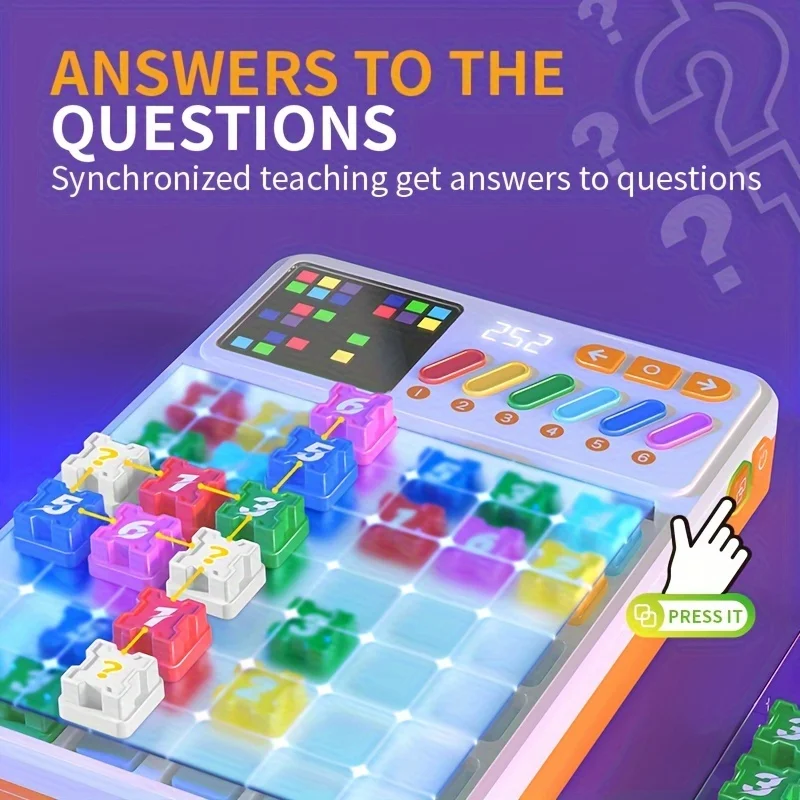 New Sudoku Puzzle Learning Machine, Children's Logical Thinking Training Early Education Machine, 6-14 Year Old Puzzle Toy