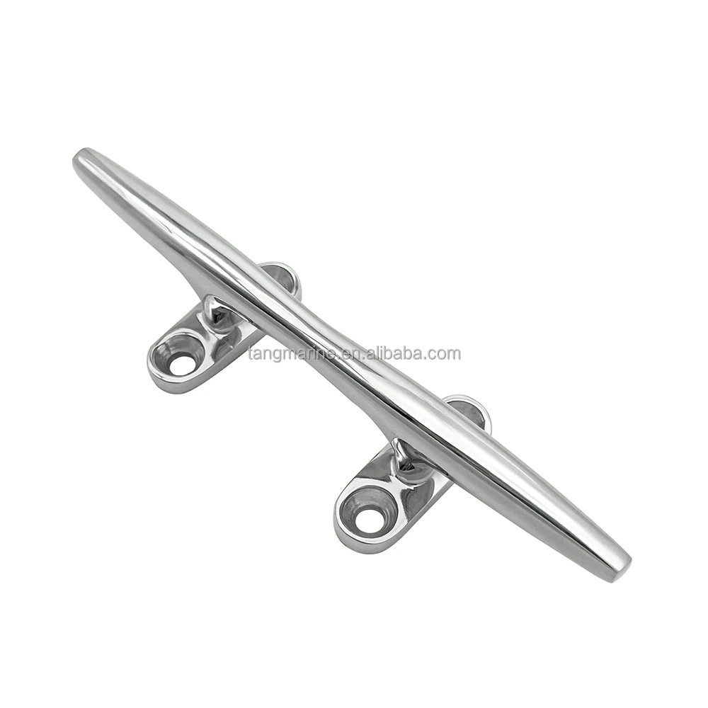 

STLF 316 Stainless Steel Heavy Duty Cleat for Boat Deck Cleat Stainless Marine for Rope