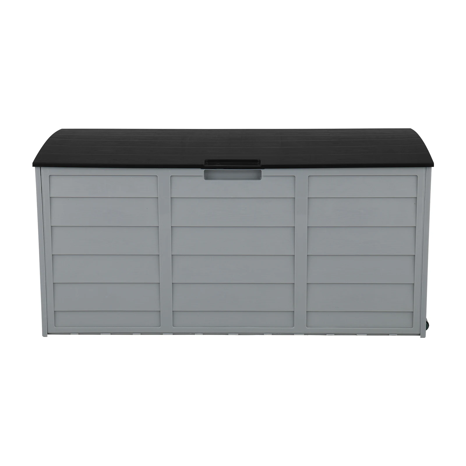

75gal 260L Outdoor Garden Plastic Storage Deck Box Chest Tools Cushions Toys Lockable Seat
