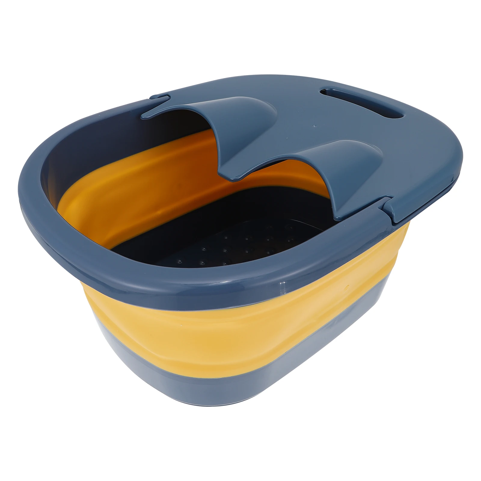 

1 pc Foldable Soak Bucket Portable Folding Washing Basin Home Travel Foot Bath Tub Household Creative Foot Massage Basin