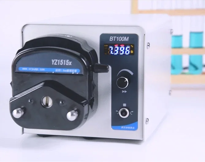 BT100M/YZ1515x Pilot bioreactor Lab scale leaching Coagulant bioleaching Laboratory Peristaltic Dosing Pump